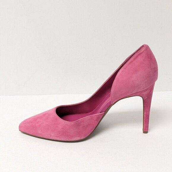 Vince Camuto Faiva Pumps, Pink Suede, Women's 11 - Picture 3 of 5
